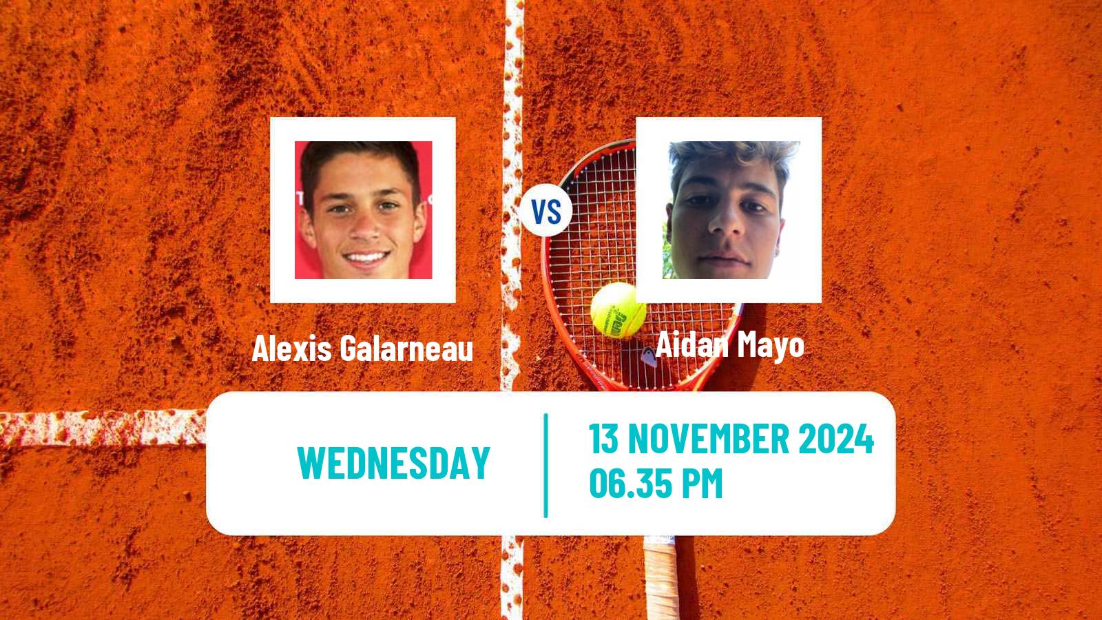 Tennis Drummondville Challenger Men Alexis Galarneau - Aidan Mayo