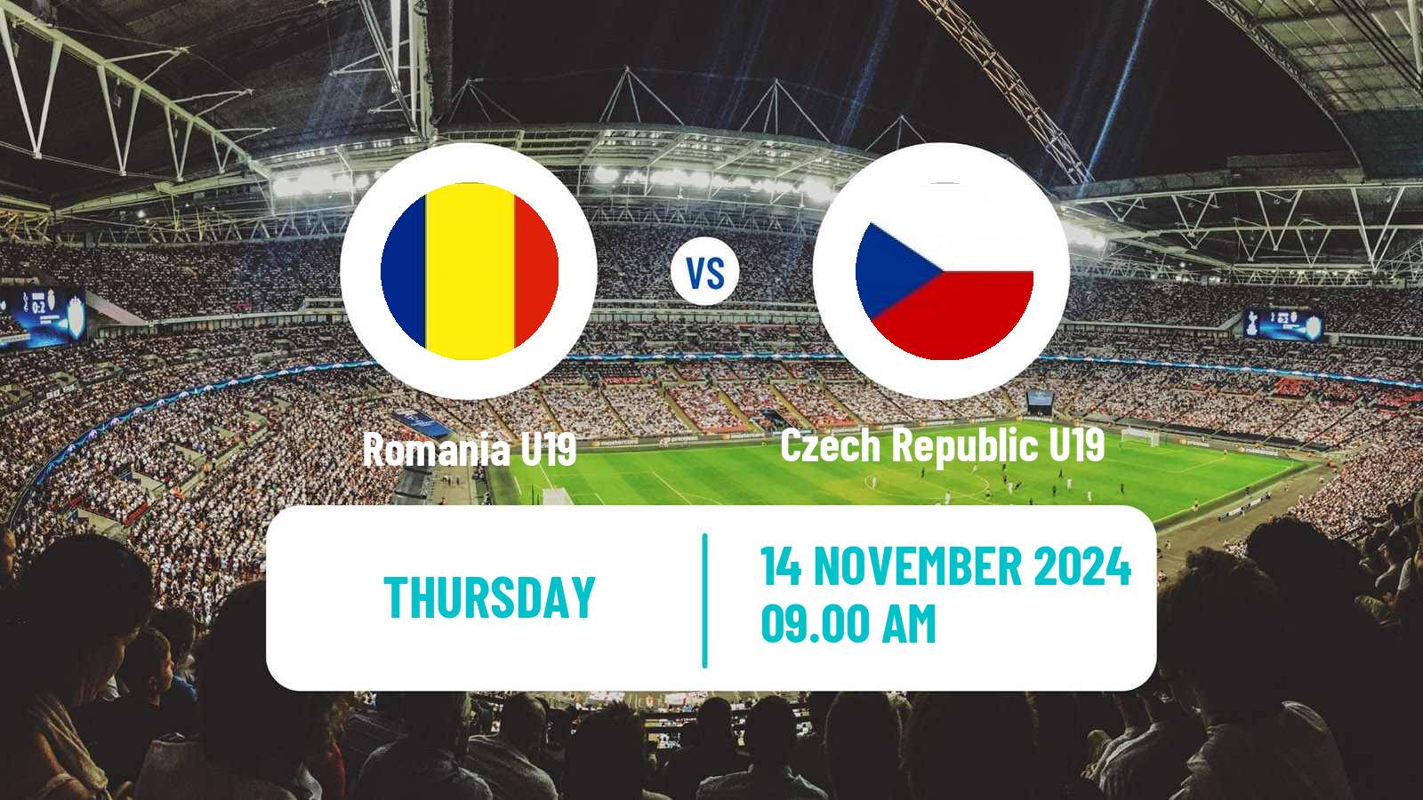 Soccer Friendly Romania U19 - Czech Republic U19