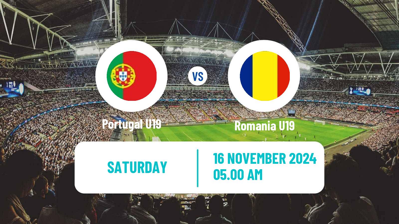 Soccer Friendly Portugal U19 - Romania U19