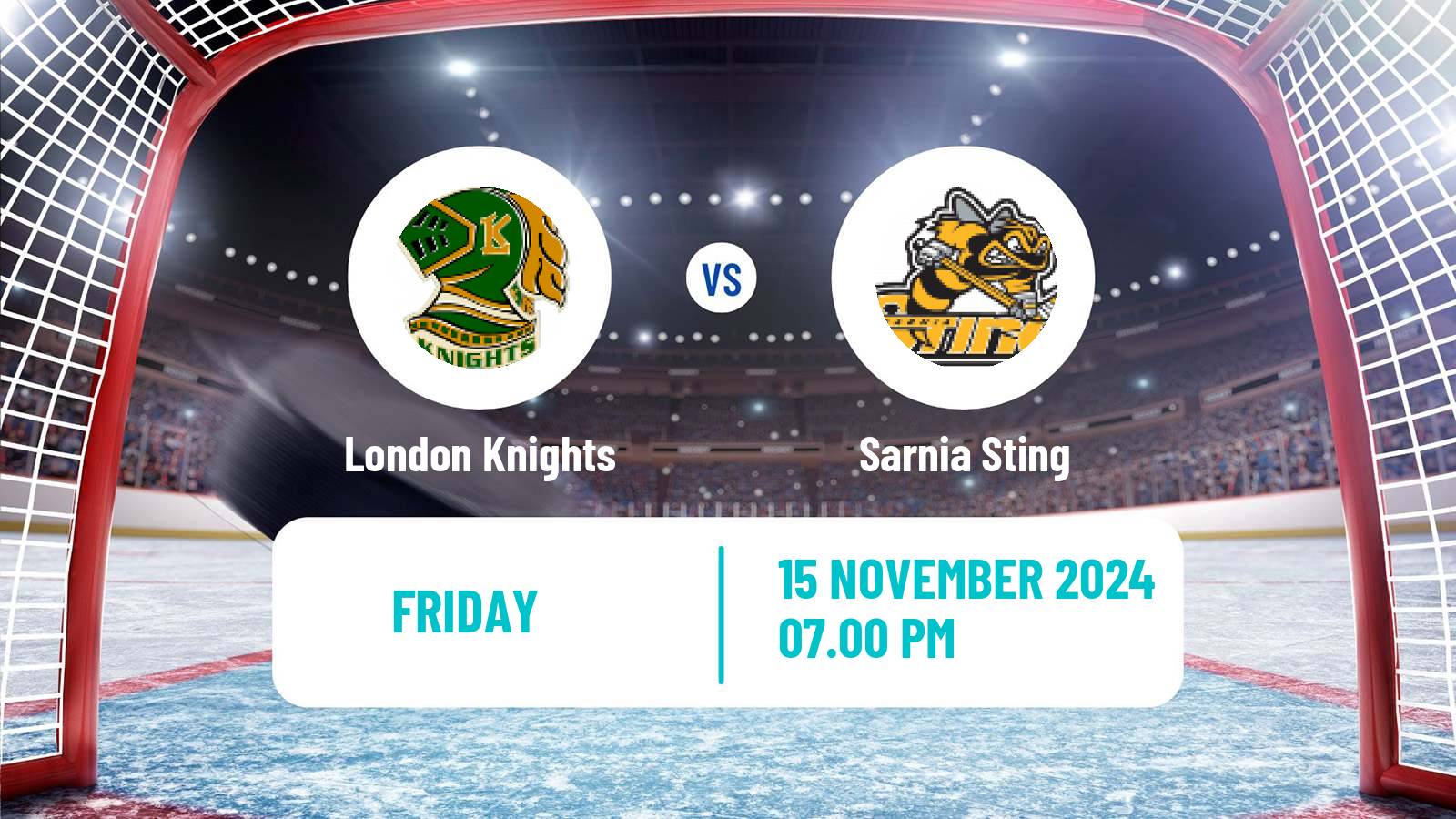 Hockey OHL London Knights - Sarnia Sting