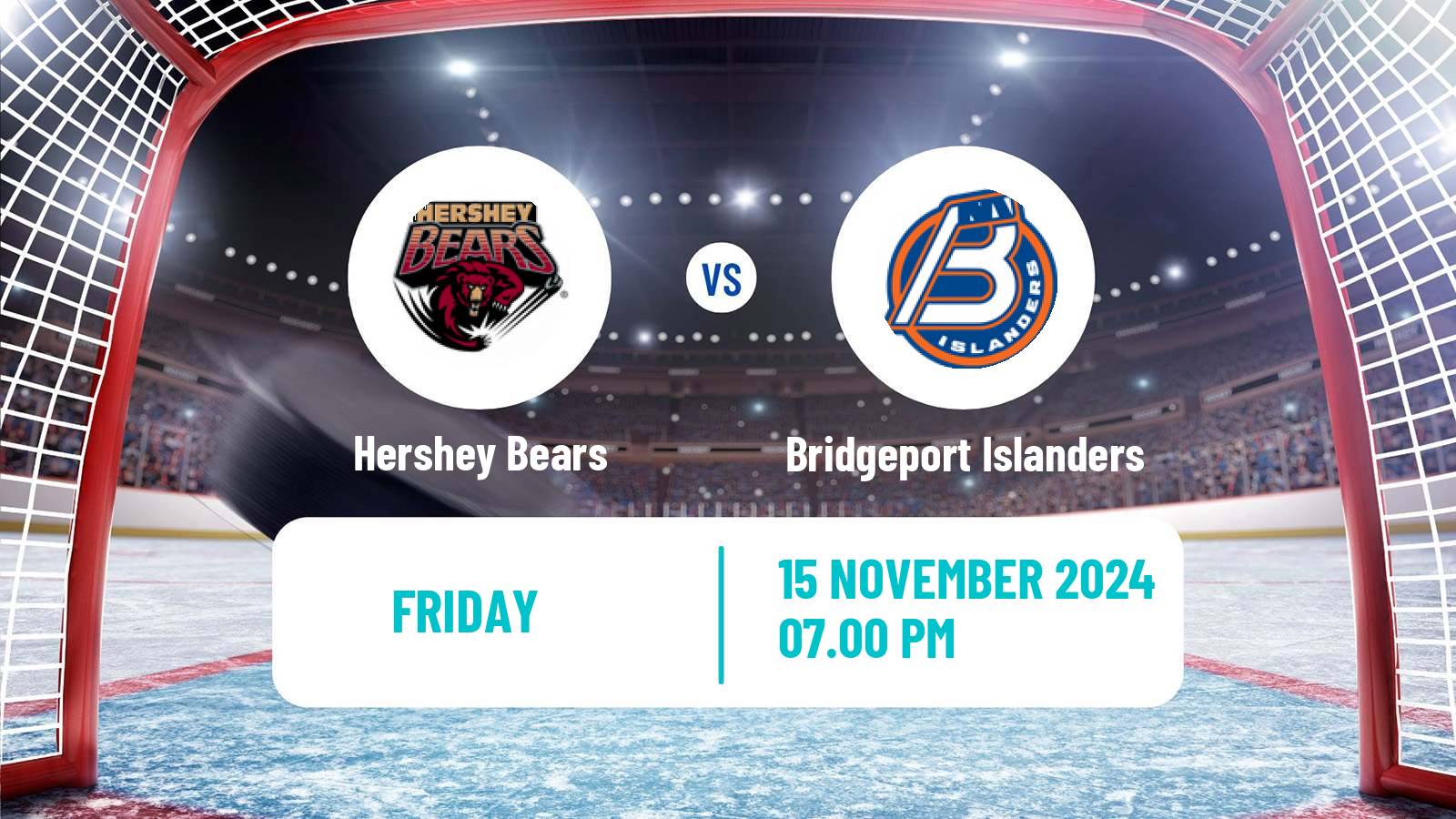 Hockey AHL Hershey Bears - Bridgeport Islanders