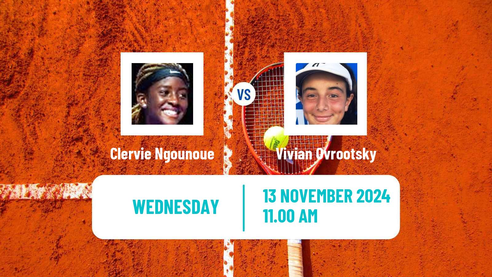 Tennis ITF W50 Austin Tx Women Clervie Ngounoue - Vivian Ovrootsky