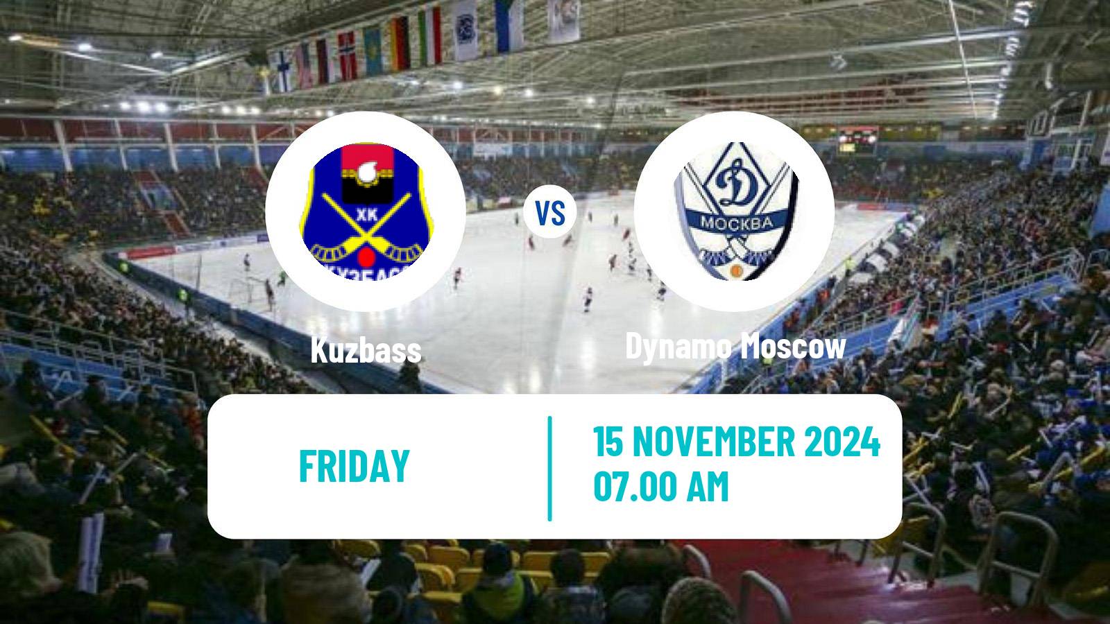 Bandy Russian Super League Bandy Kuzbass - Dynamo Moscow