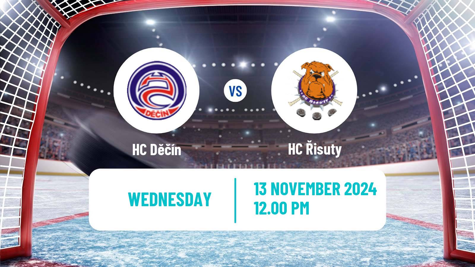 Hockey Czech 2 Liga Hockey West Děčín - Řisuty