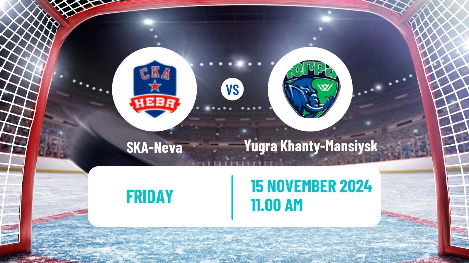 Hockey VHL SKA-Neva - Yugra Khanty-Mansiysk