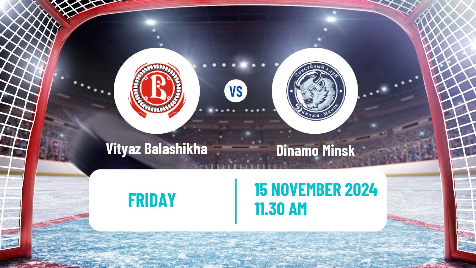 Hockey KHL Vityaz Balashikha - Dinamo Minsk