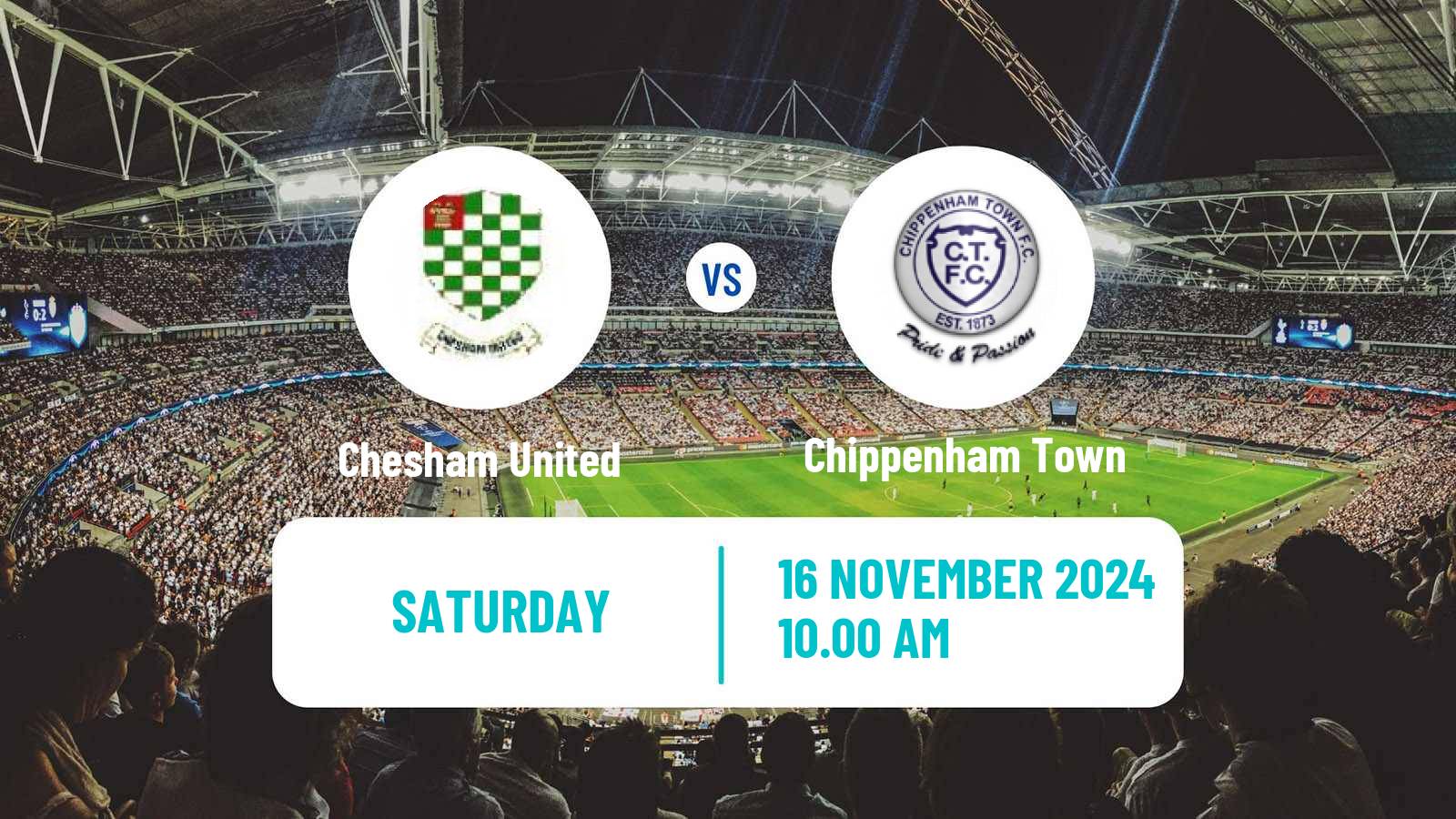 Soccer English FA Trophy Chesham United - Chippenham Town