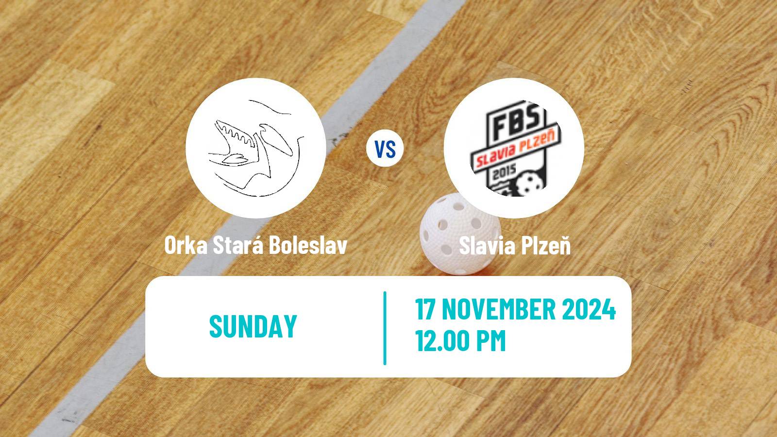 Floorball Czech 1 Liga Floorball Orka Stará Boleslav - Slavia Plzeň