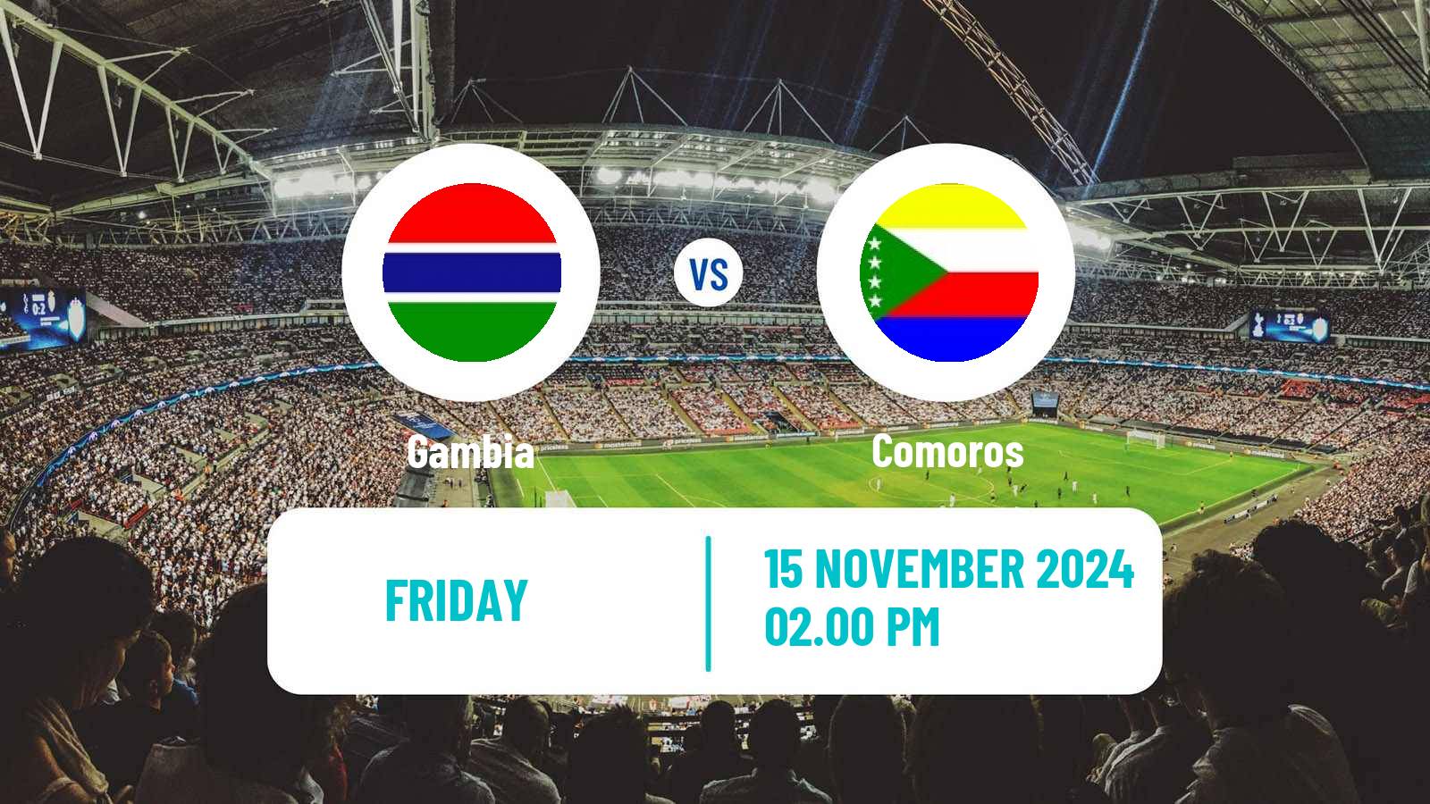 Soccer Africa Cup of Nations Gambia - Comoros