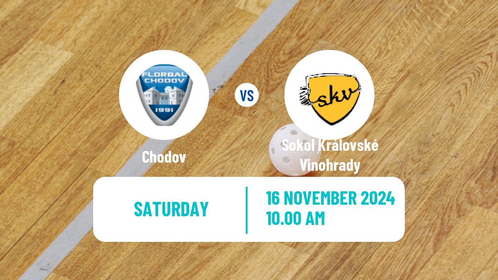 Floorball Czech Superliga Floorball Chodov - Sokol Královské Vinohrady