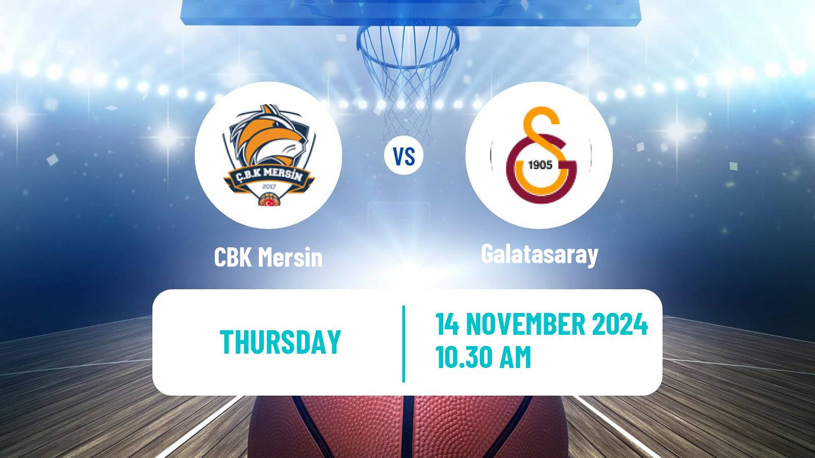 Basketball Turkish Basketball League Women CBK Mersin - Galatasaray