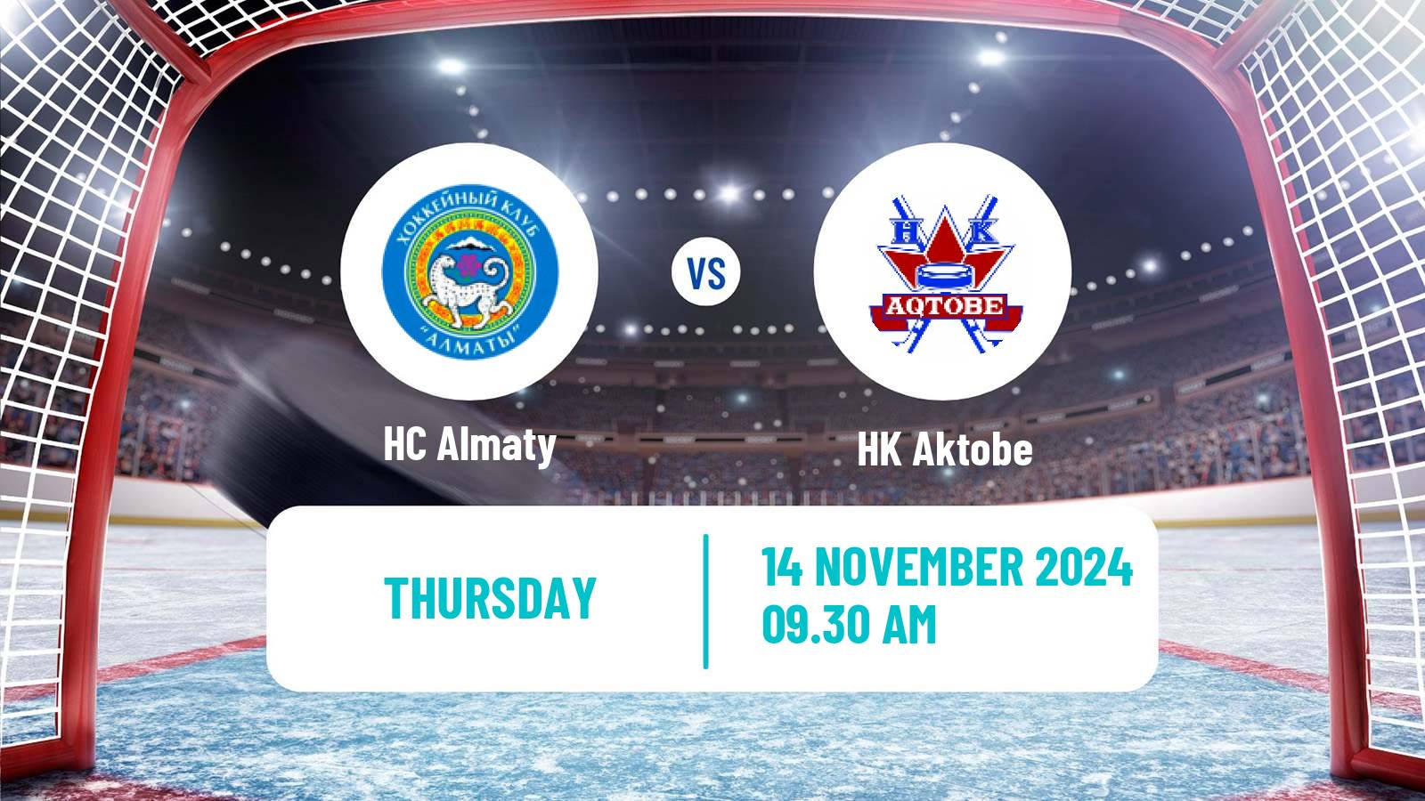 Hockey Kazakh Ice Hockey Championship Almaty - Aktobe