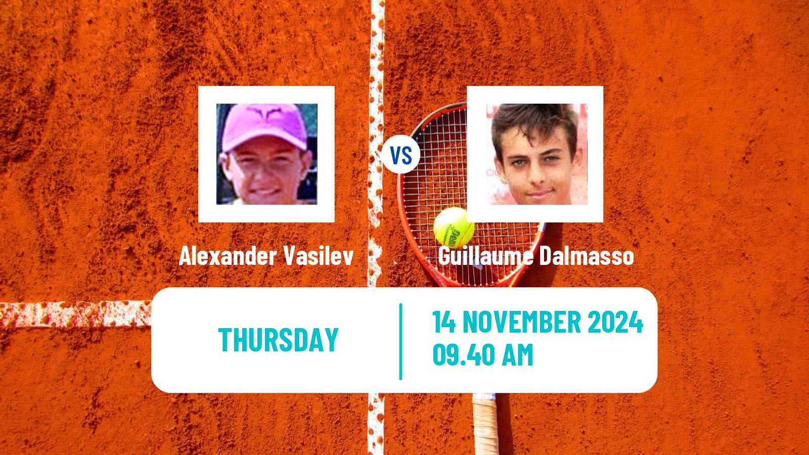 Tennis ITF M15 Heraklion 6 Men Alexander Vasilev - Guillaume Dalmasso