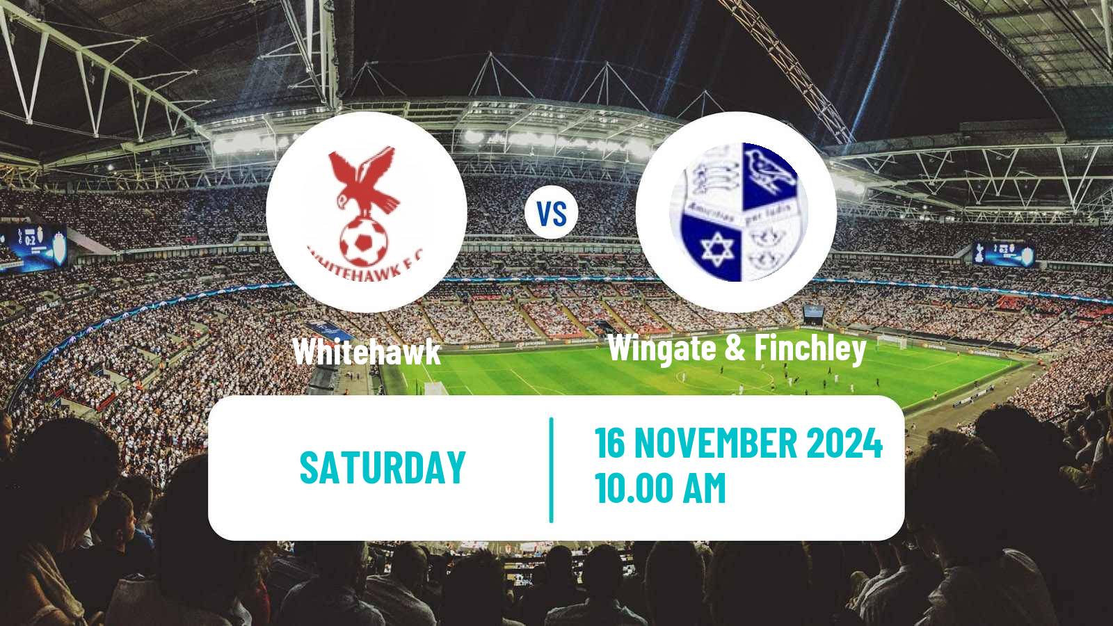 Soccer English Isthmian League Premier Division Whitehawk - Wingate & Finchley