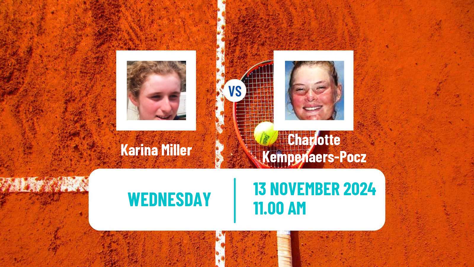 Tennis ITF W50 Austin Tx Women Karina Miller - Charlotte Kempenaers-Pocz