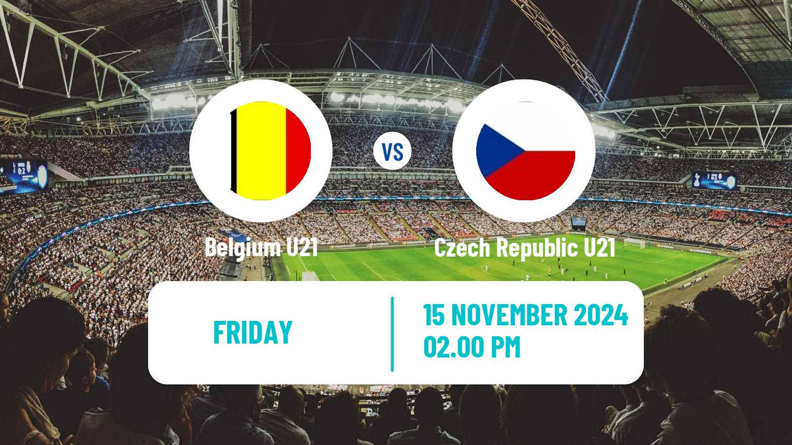 Soccer UEFA Euro U21 Belgium U21 - Czech Republic U21