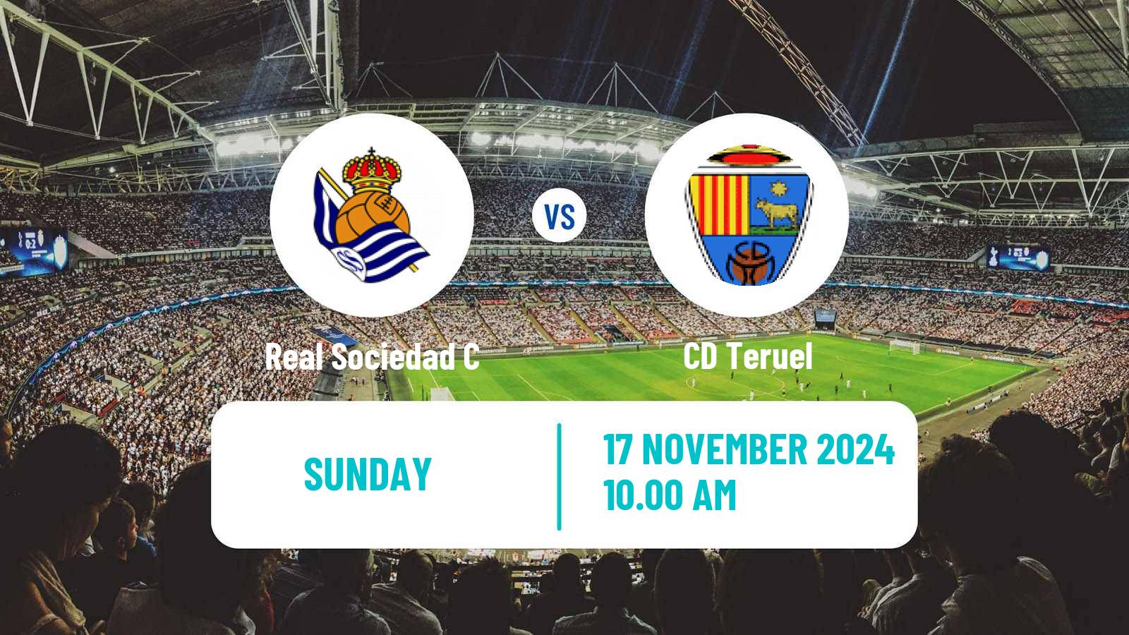 Soccer Spanish Segunda RFEF - Group 2 Real Sociedad C - Teruel