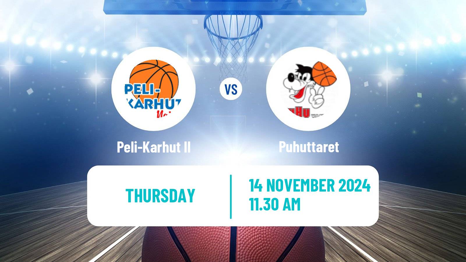 Basketball Finnish I Divisioona Basketball Women Peli-Karhut II - Puhuttaret