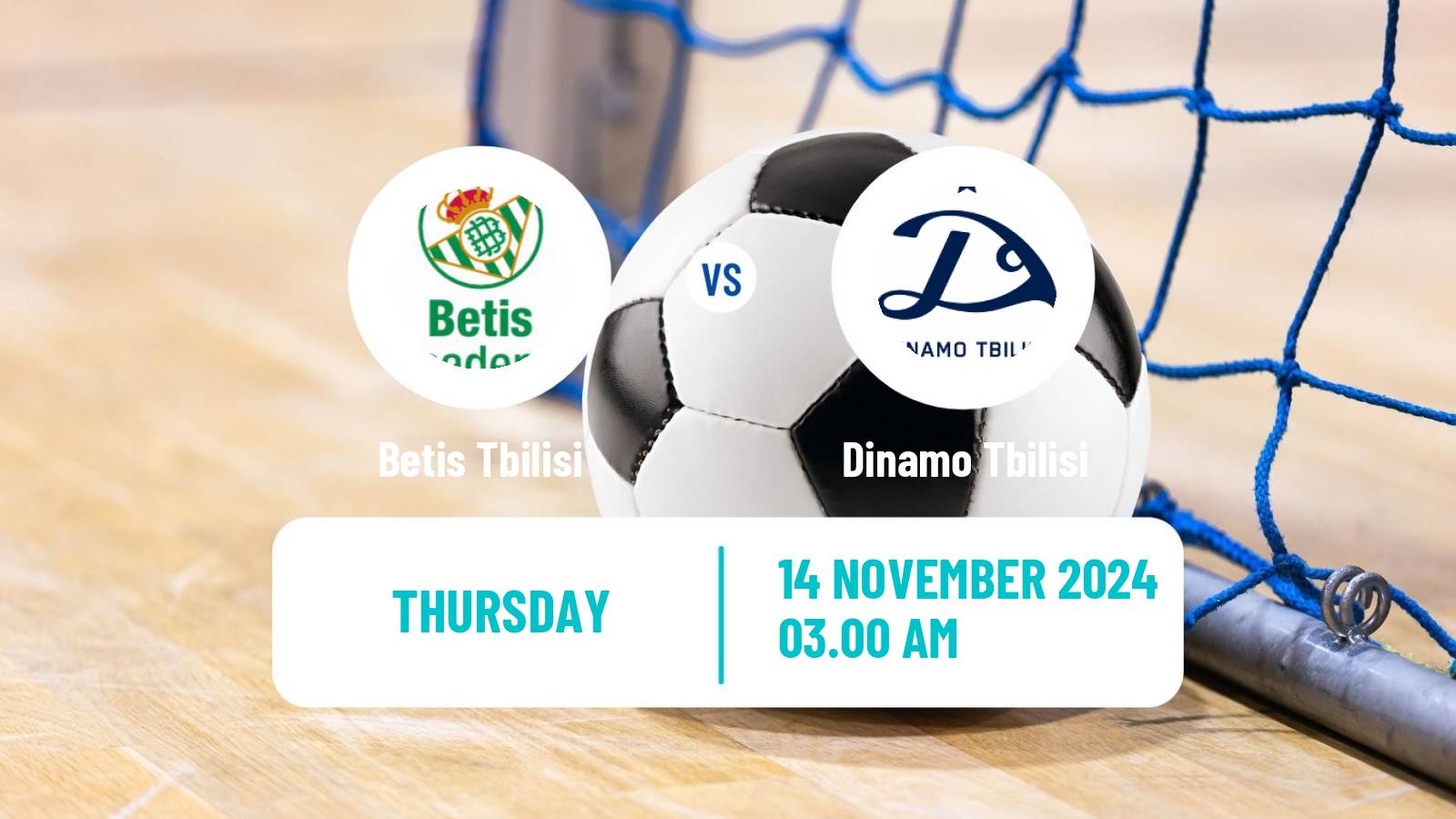 Futsal Georgian Futsal League Betis Tbilisi - Dinamo Tbilisi