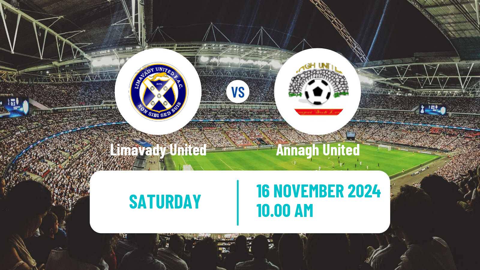 Soccer Northern Irish Championship Limavady United - Annagh United