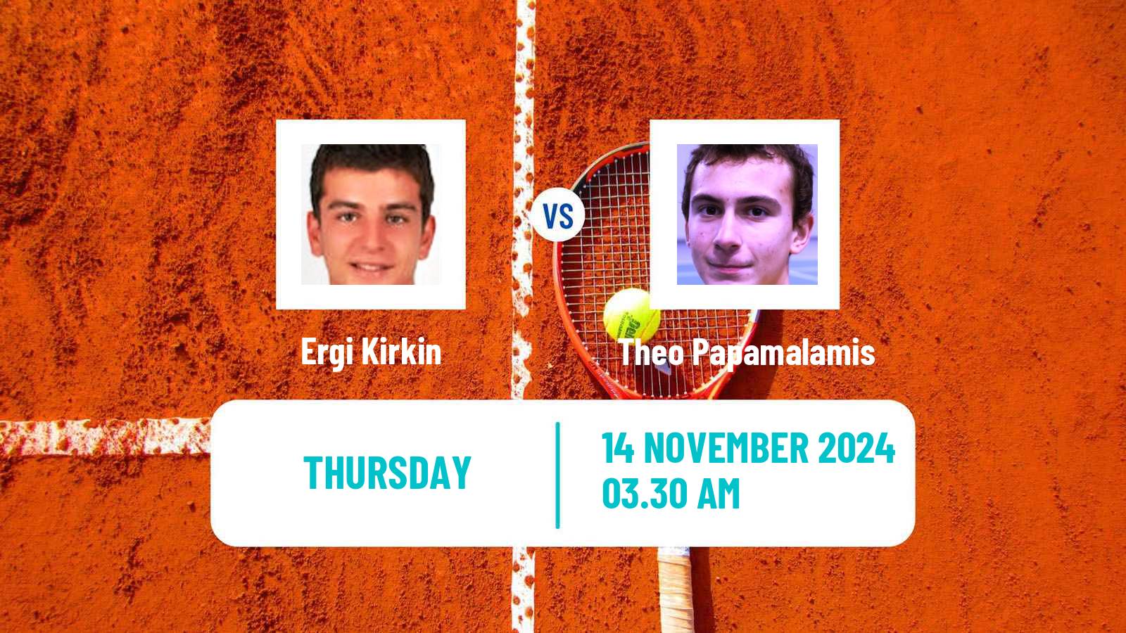 Tennis ITF M15 Monastir 46 Men Ergi Kirkin - Theo Papamalamis