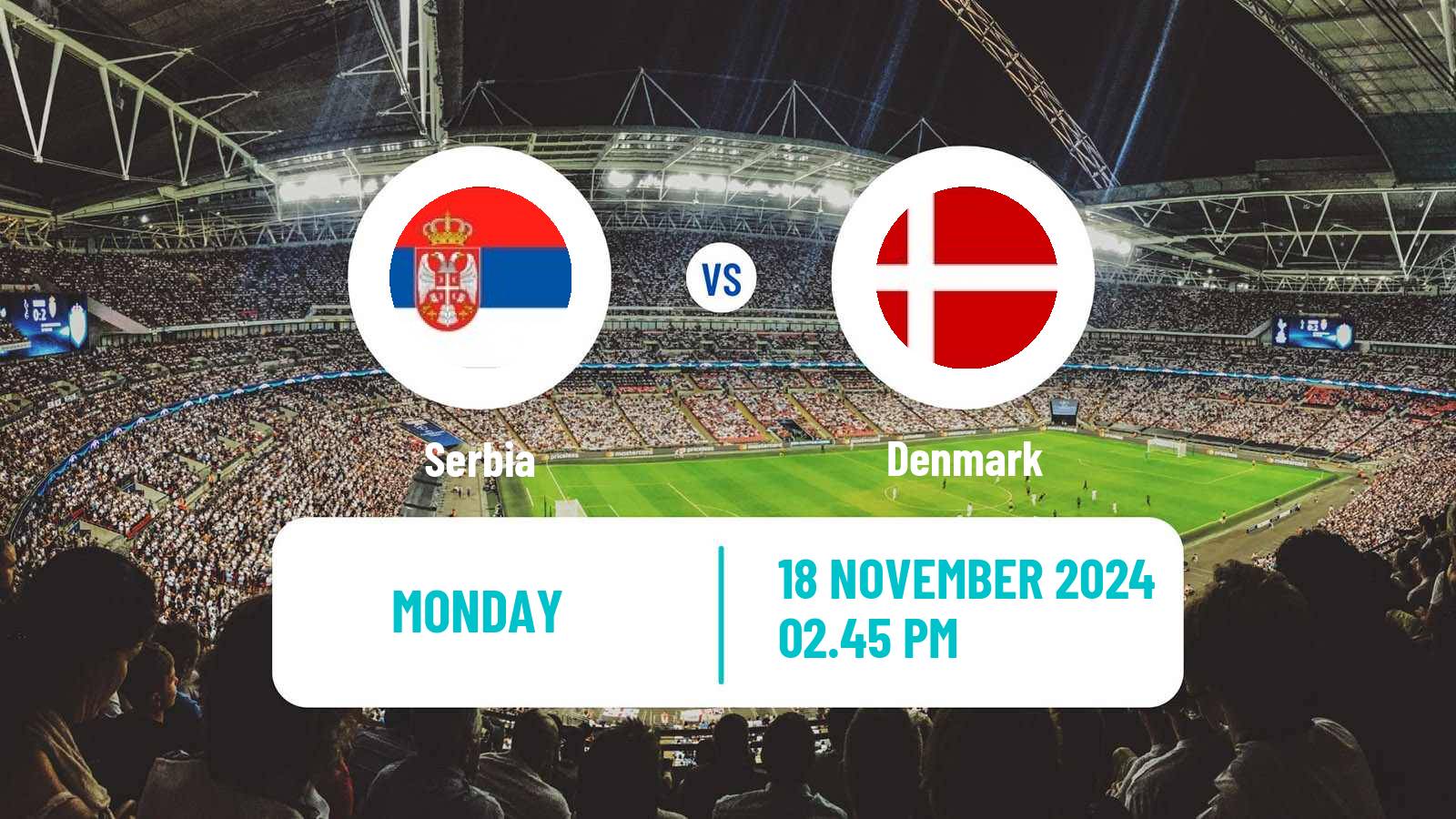 Soccer UEFA Nations League Serbia - Denmark