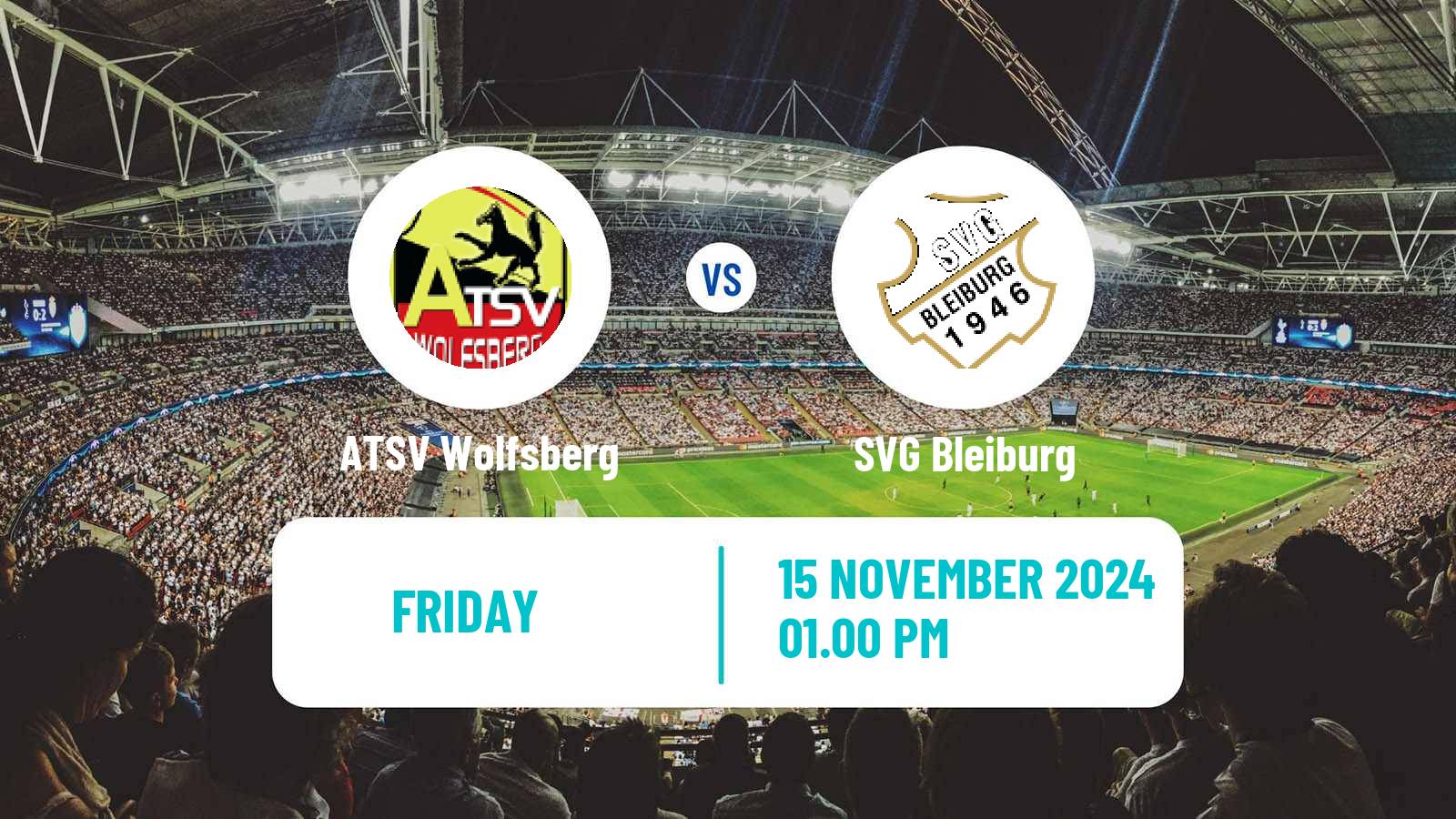 Soccer Austrian Landesliga Karnten ATSV Wolfsberg - Bleiburg