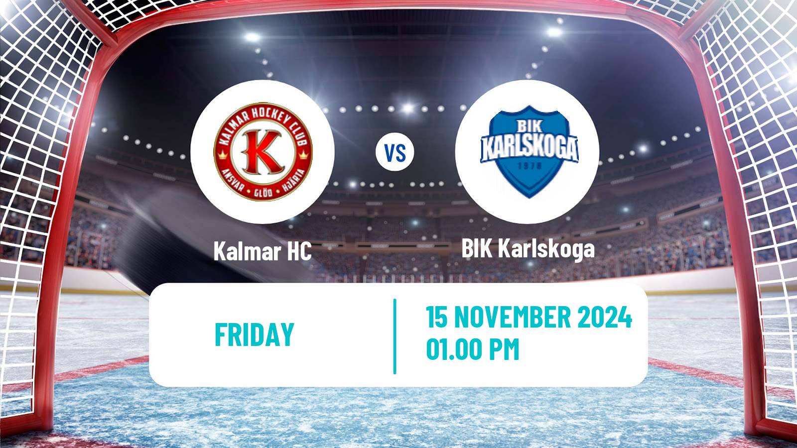 Hockey Swedish Hockey Allsvenskan Kalmar - BIK Karlskoga