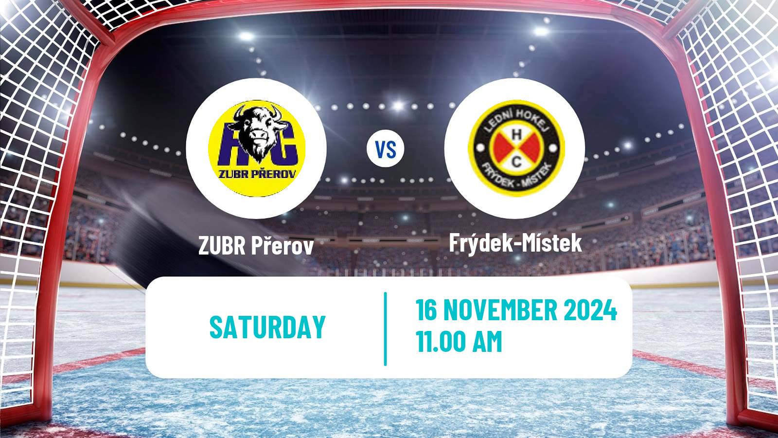 Hockey Czech Chance Liga ZUBR Přerov - Frýdek-Místek