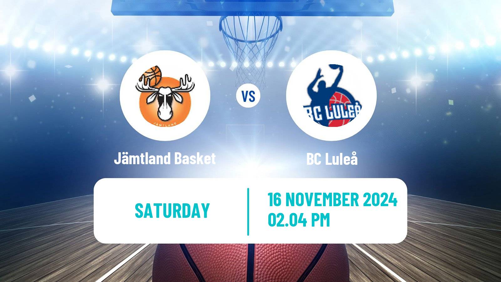 Basketball Swedish Basketligan Jämtland Basket - Luleå