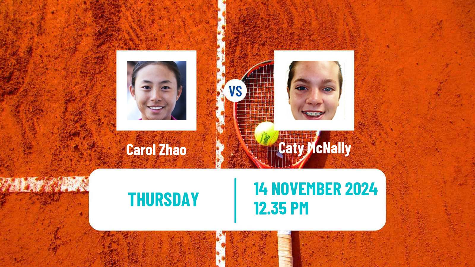 Tennis ITF W50 Austin Tx Women Carol Zhao - Caty McNally