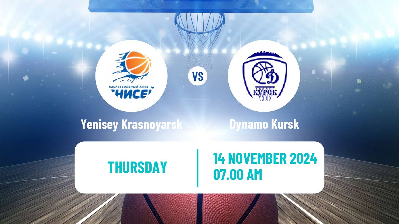 Basketball Russian Premier League Basketball Women Yenisey Krasnoyarsk - Dynamo Kursk