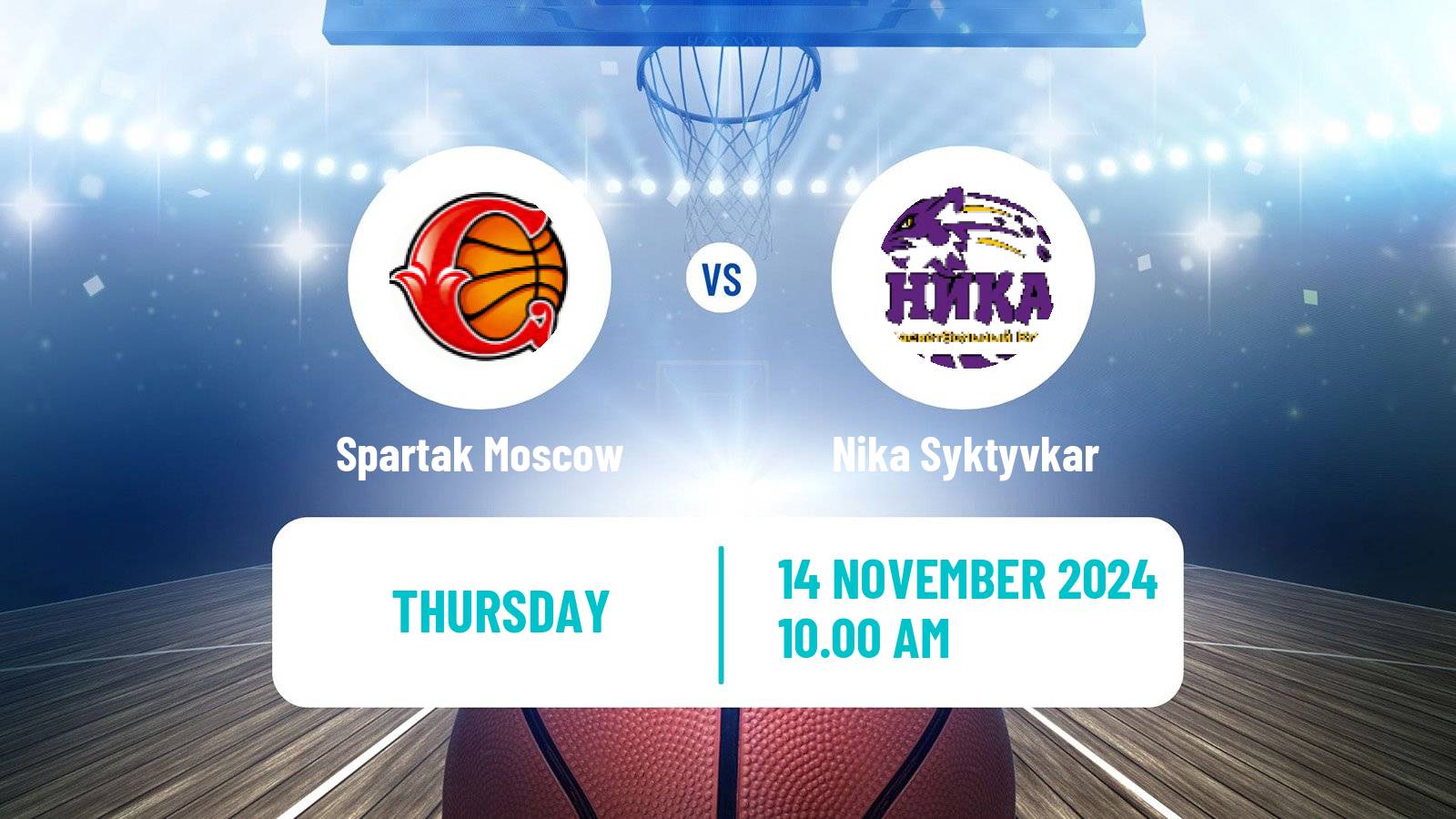 Basketball Russian Premier League Basketball Women Spartak Moscow - Nika Syktyvkar