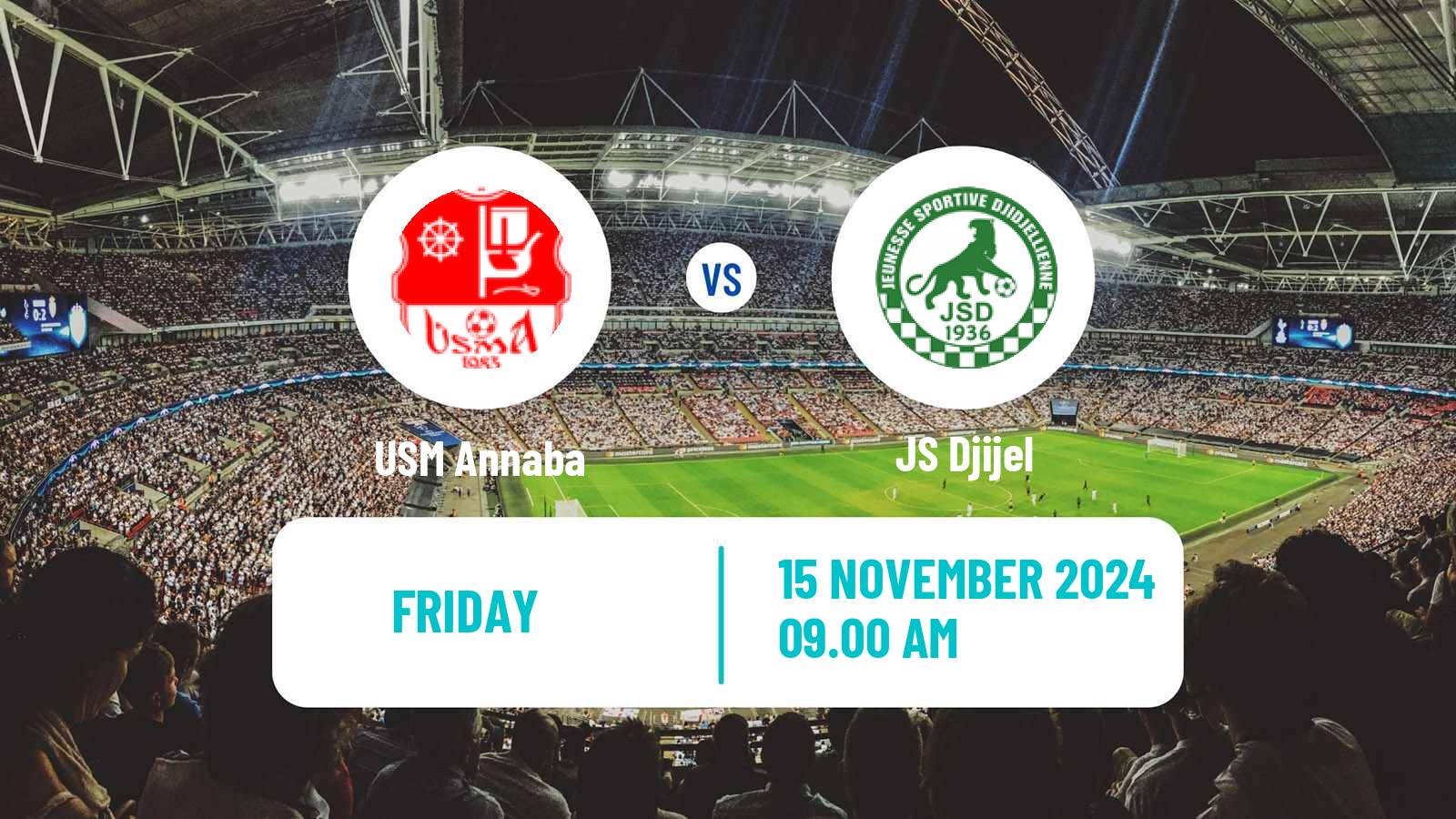 Soccer Algerian Ligue 2 Annaba - Djijel