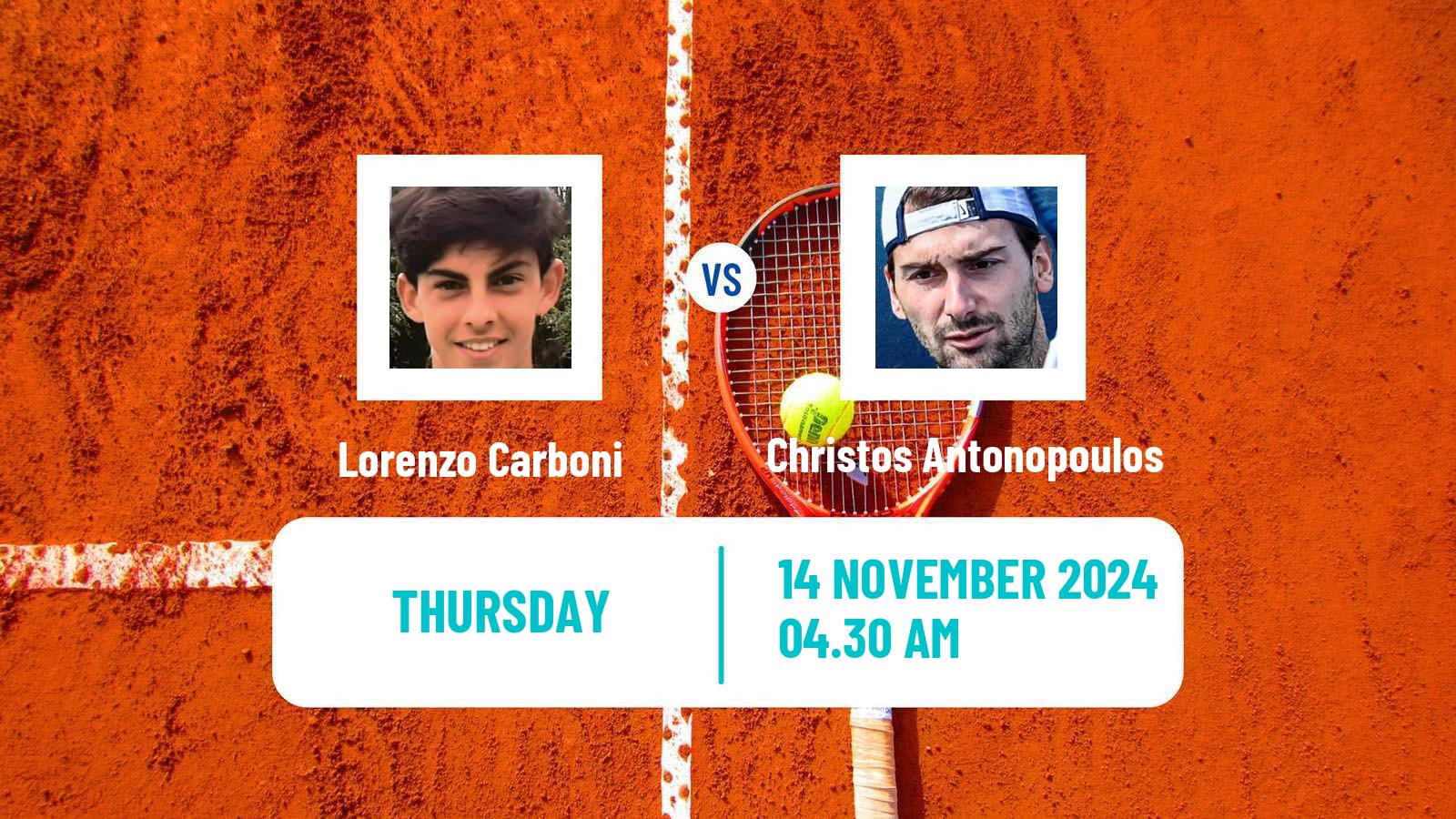 Tennis ITF M15 Heraklion 6 Men Lorenzo Carboni - Christos Antonopoulos