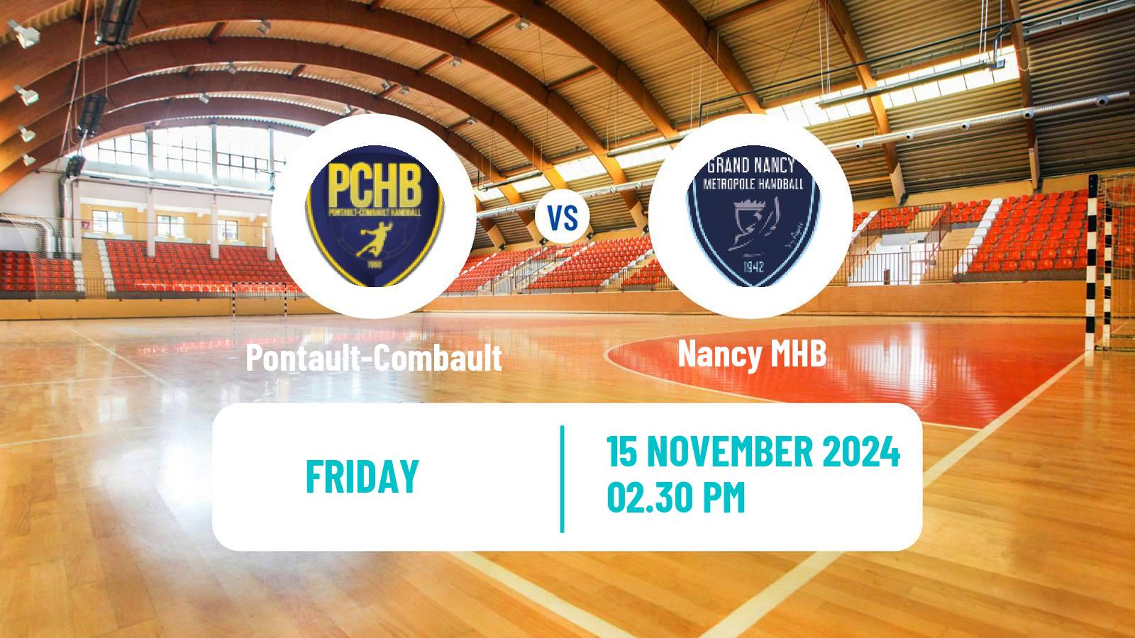 Handball French Proligue Handball Pontault-Combault - Nancy