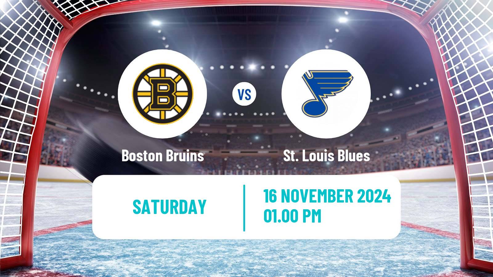 Hockey NHL Boston Bruins - St. Louis Blues