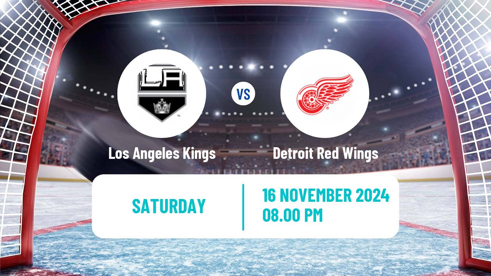 Hockey NHL Los Angeles Kings - Detroit Red Wings