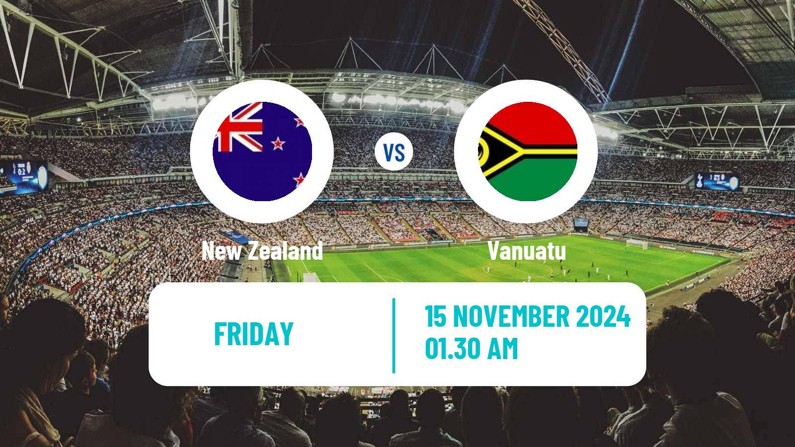 Soccer FIFA World Cup New Zealand - Vanuatu