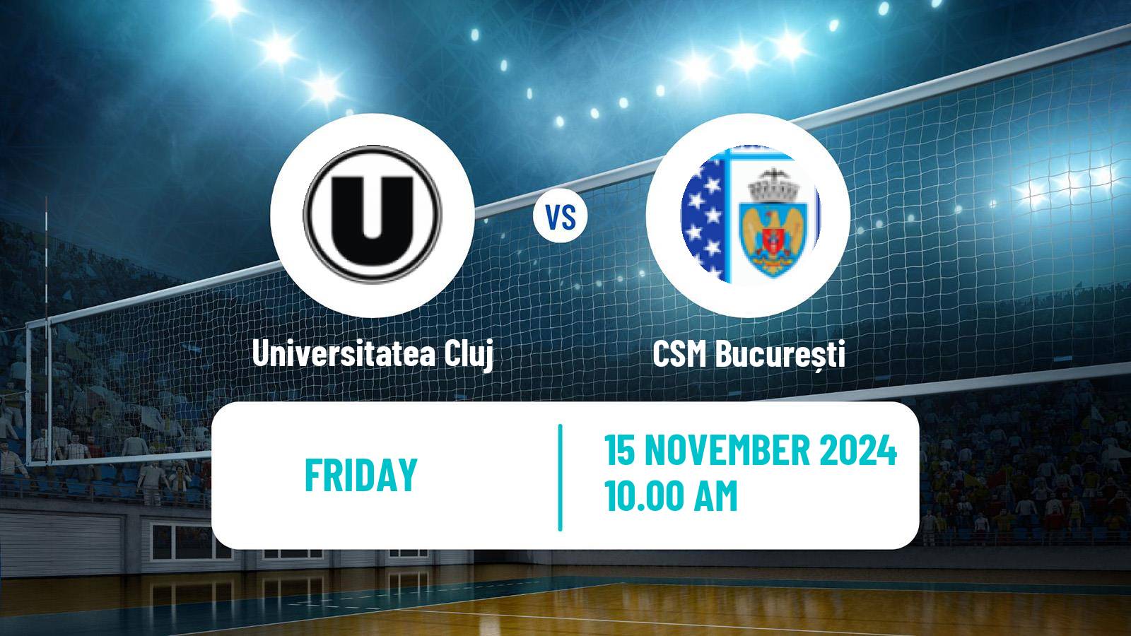 Volleyball Romanian Divizia A1 Volleyball Women Universitatea Cluj - CSM București