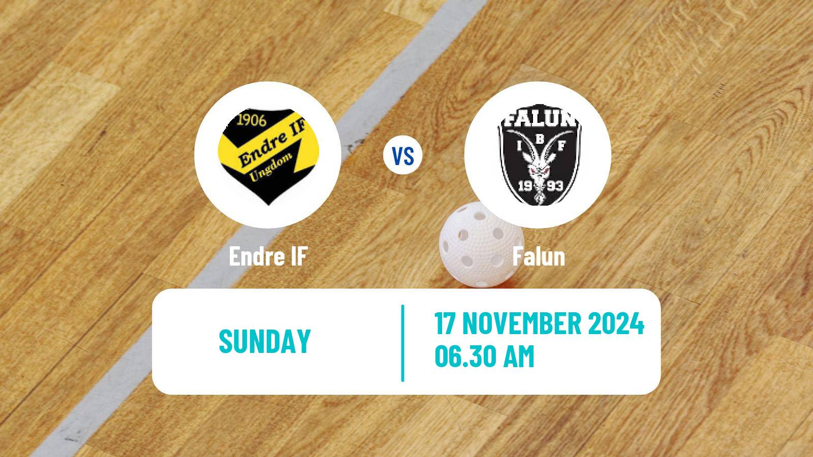 Floorball Swedish Superligan Floorball Women Endre IF - Falun