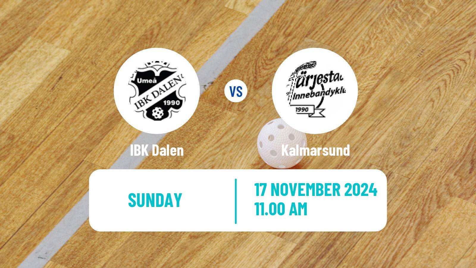 Floorball Swedish Superligan Floorball Dalen - Kalmarsund