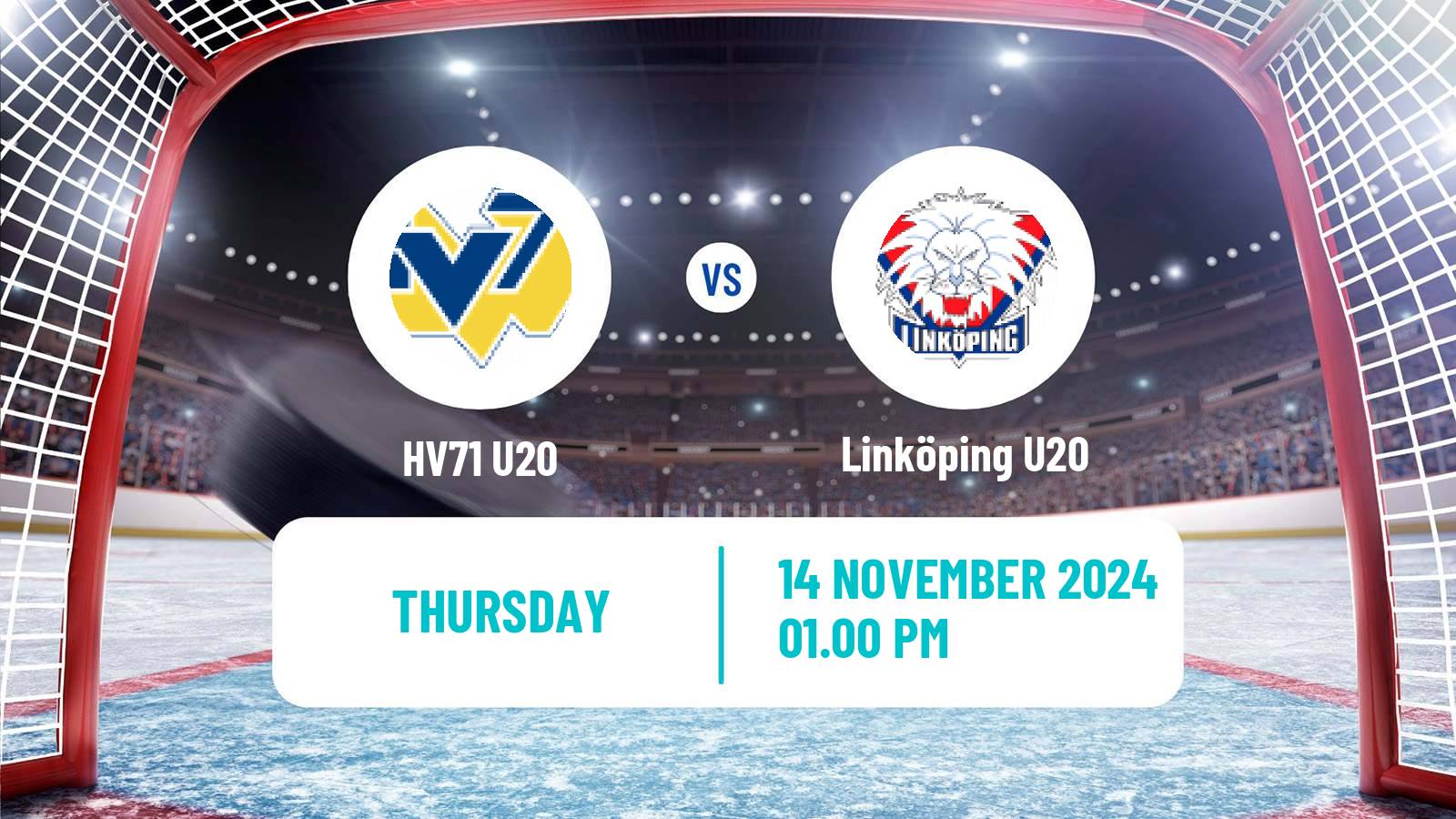 Hockey Swedish Superelit U20 Hockey HV71 U20 - Linköping U20