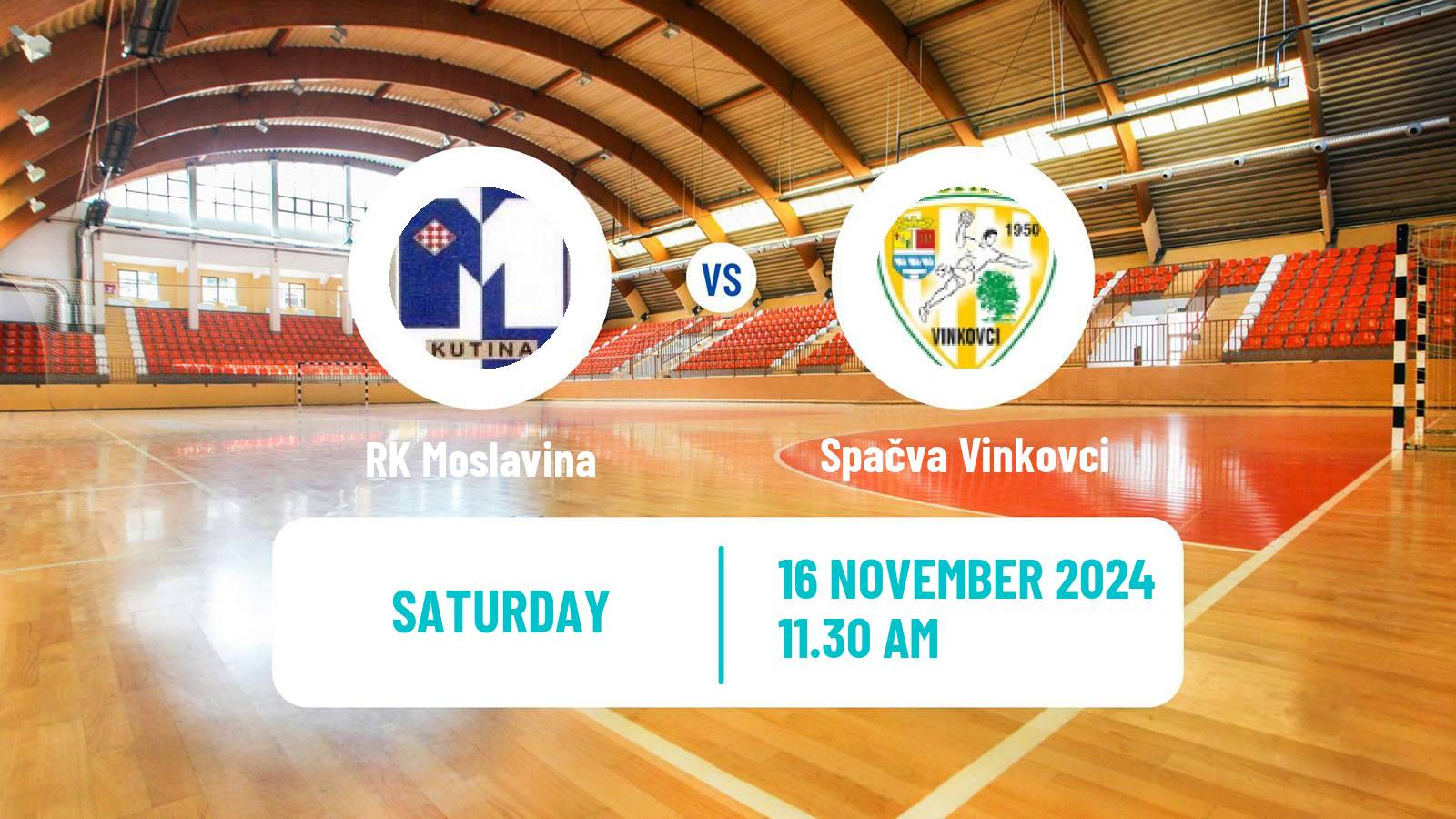 Handball Croatian Premijer Liga Handball Moslavina - Spačva Vinkovci