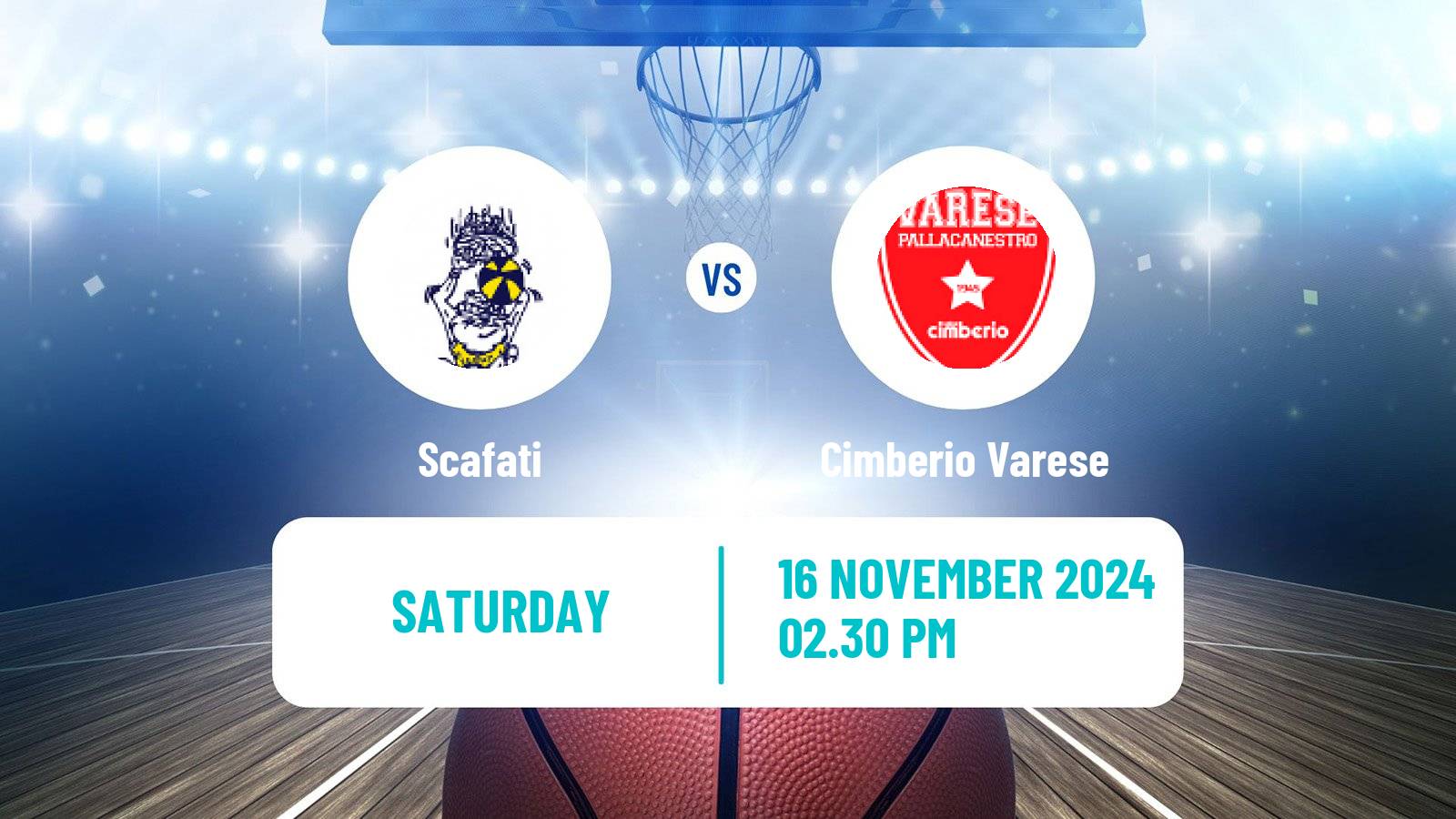 Basketball Italian Lega A Basketball Scafati - Cimberio Varese