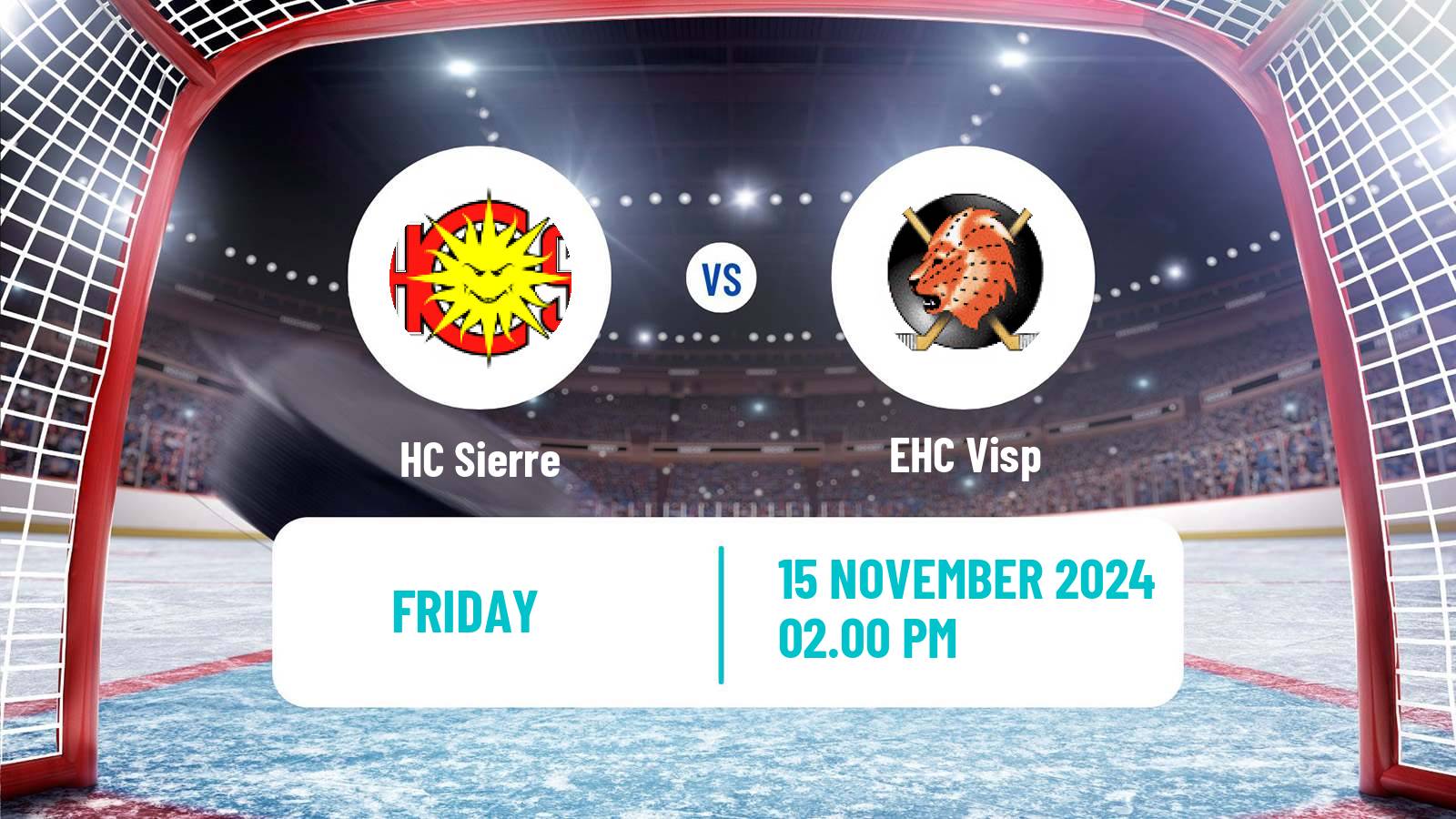 Hockey Swiss League Hockey Sierre - Visp