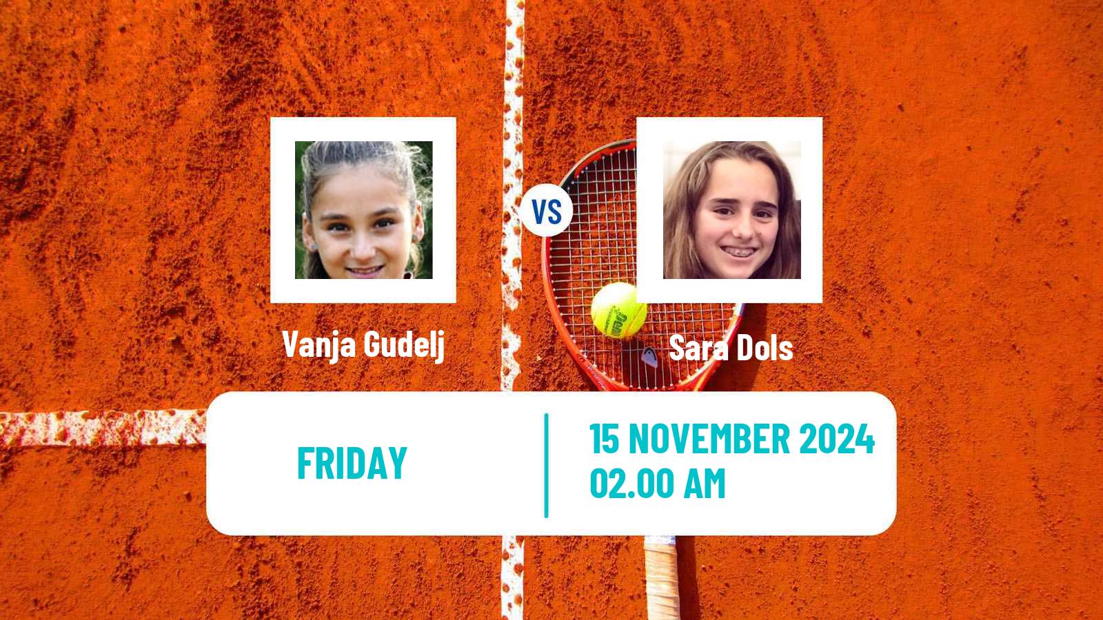 Tennis ITF W15 Antalya 16 Women Vanja Gudelj - Sara Dols