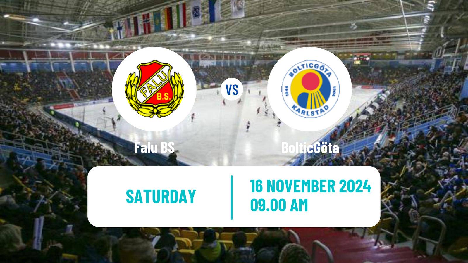 Bandy Swedish Allsvenskan Bandy Falu - BolticGöta