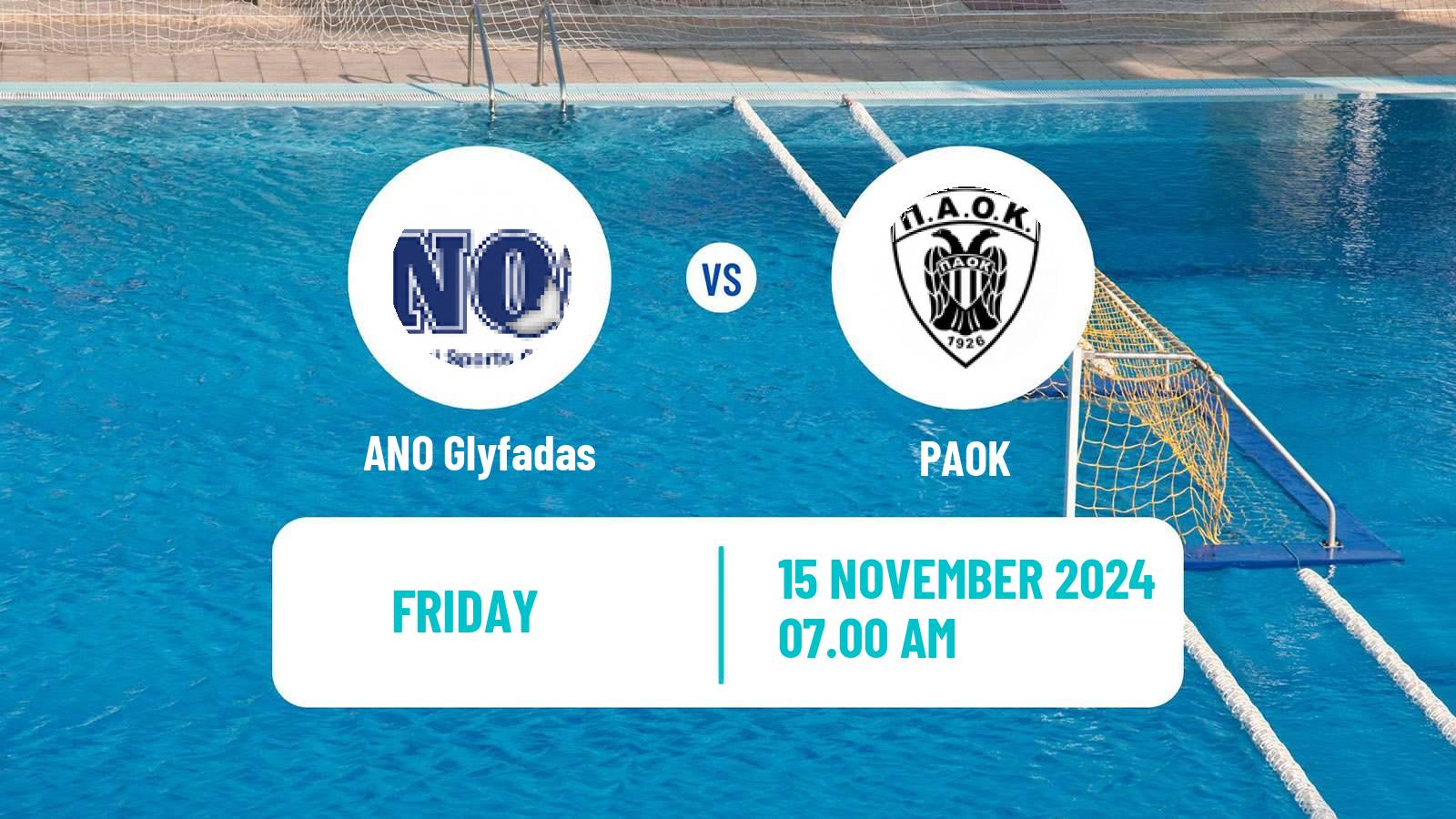 Water polo Greek A1 Water Polo Glyfada - PAOK