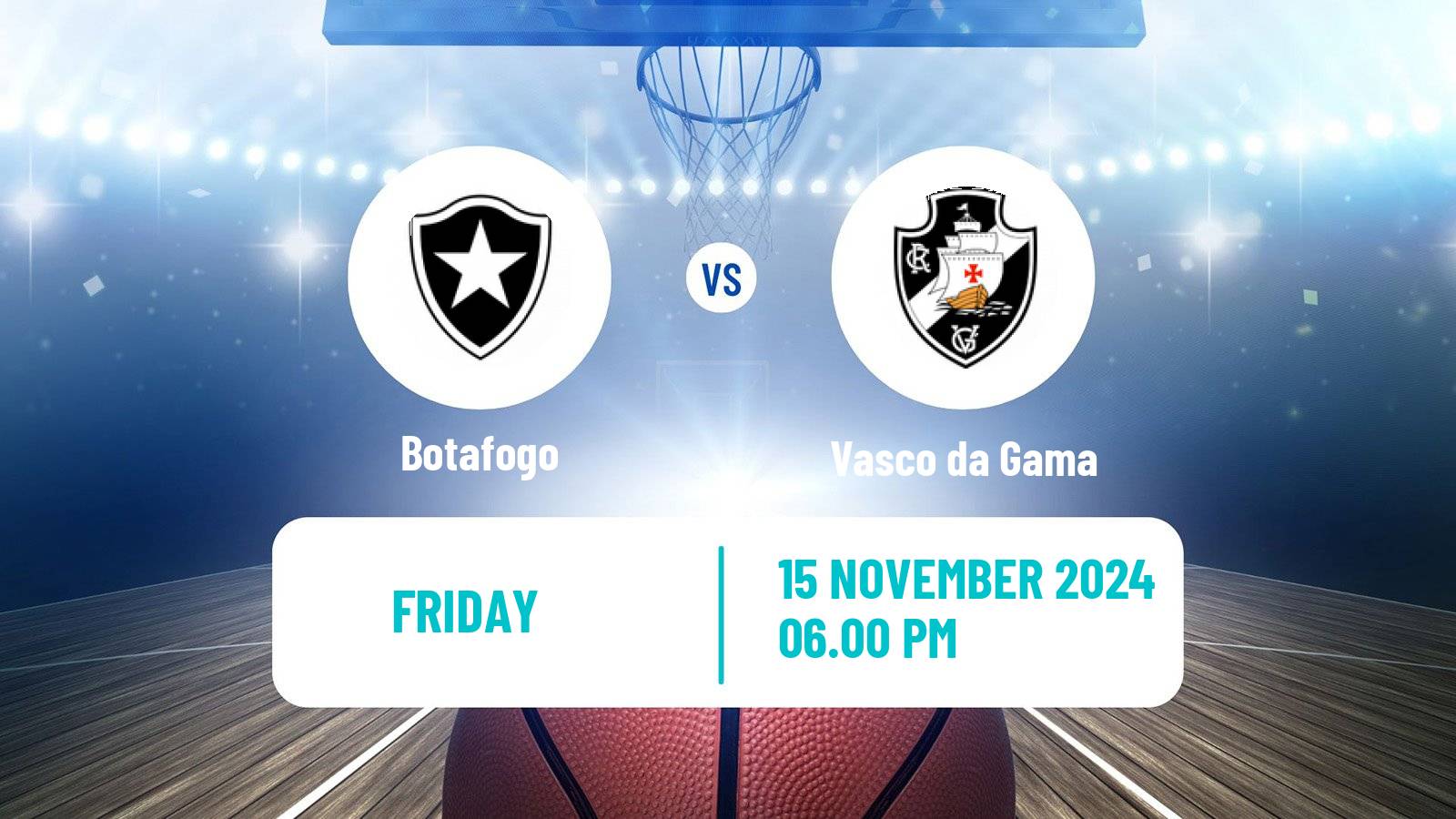 Basketball Brazilian NBB Botafogo - Vasco da Gama